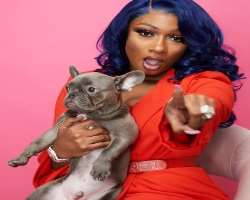 The rapper has adopted two cute dogs who she prefers to take wherever she goes.